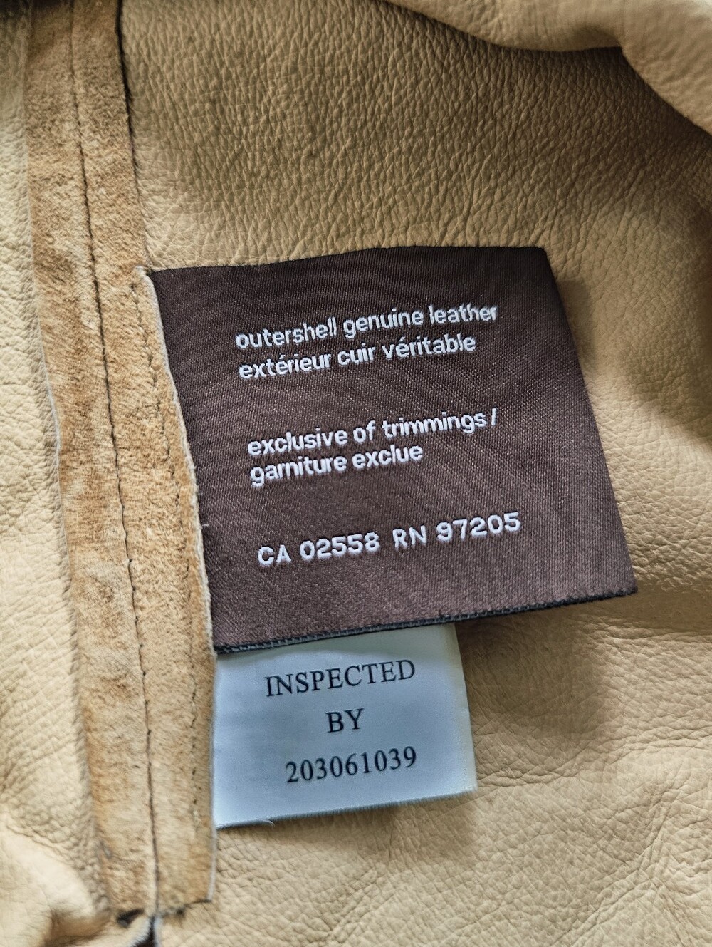 Y2K Genuine Suede Leather 70s Inspired Danier Top Size 14 Boho Western - Picture 14 of 15